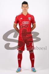 2. BL - FC Ingolstadt 04 - Saison 2013/2014 - Portraitfotos - Alfredo Morales (6)