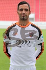 2. BL - FC Ingolstadt 04 - Saison 2013/2014 - Portraitfotos im Audi Sportpark - Torwart Ramazan Özcan (1)