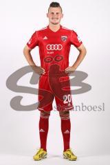 2. BL - FC Ingolstadt 04 - Saison 2013/2014 - Portraitfotos - Pascal Groß (20)