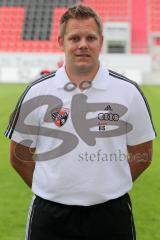 2. BL - FC Ingolstadt 04 - Saison 2013/2014 - Portraitfotos im Audi Sportpark - Benjamin Sommer (Physiotherapeut)