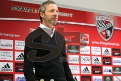 2. BL - FC Ingolstadt 04 - Saison 2013/2014 - Trainervorstellung Wechsel Ralph Hasenhüttl durch Sportdirektor Thomas Linke