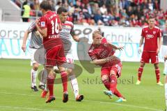 2. BL - FC Ingolstadt 04 - 1.FC Union Berlin 0:1 - Philipp Hofmann (28) zieht ab, kommt nicht durch