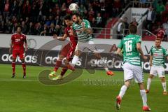 2. BL - Saison 2013/2014 - FC Ingolstadt 04 - SpVgg Greuther Fürth - Alfredo Morales (6 FC Ingolstadt 04) - Mavraj Mergim ( Greuther Fürth)