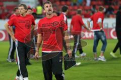2. BL - FC Ingolstadt 04 - DSC Armenia Bielefeld - 3:2 - Cheftrainer Marco Kurz nach dem Spiel
