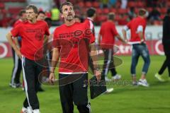 2. BL - FC Ingolstadt 04 - DSC Armenia Bielefeld - 3:2 - Cheftrainer Marco Kurz nach dem Spiel