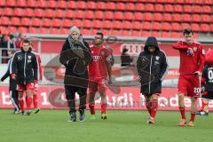 2. BL - FC Ingolstadt 04 - SV Sandhausen - Saison 2013/2014 - Niederlage, die Schanze gehen vom Platz