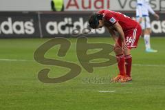 2. BL - Saison 2013/2014 - FC Ingolstadt 04 - FSV Frankfurt - 0:1 - Enttäuschung Almog Cohen (36)