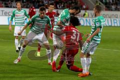 2. BL - Saison 2013/2014 - FC Ingolstadt 04 - SpVgg Greuther Fürth - Caiuby Francisco da Silva (31FC Ingolstadt 04) - Brosinski Daniel (20 Greuther Fürth)