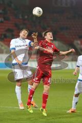 2. BL - Saison 2013/2014 - FC Ingolstadt 04 - FSV Frankfurt - 0:1 - links FSV Marc Andre Kruska und rechts Pascal Groß (20)