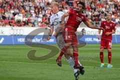 2. BL - FC Ingolstadt 04 - DSC Armenia Bielefeld - 3:2 - Almog Cohen (36) rechts im Zweikampf