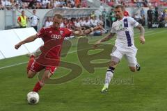 2. BL - FC Ingolstadt 04 - Erzgebirge Aue - 1:2 -  Moritz Hartmann (9)