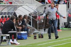 2. BL - FC Ingolstadt 04 - Fortuna Düsseldorf - 1:2 - Cheftrainer Ralph Hasenhüttl am Spielfeldrand