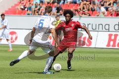 2. BL - FC Ingolstadt 04 - Karlsruher SC - 0:2 - rechts Caiuby Francisco da Silva (31) gegen Jan Mauersberger