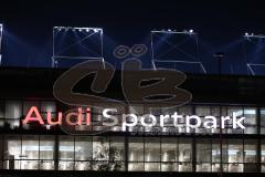 2. BL - FC Ingolstadt 04 - DSC Arminia Bielefeld - 3:2 - Audi Sportpark in der Nacht