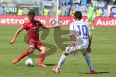 2. BL - FC Ingolstadt 04 - Karlsruher SC - 0:2 - Andeas Buchner (16) gegen Selcuk Alibaz