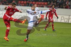 2. BL - Saison 2013/2014 - FC Ingolstadt 04 - FSV Frankfurt - 0:1 - Stefan Lex (14) links