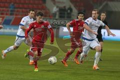 2. BL - Saison 2013/2014 - FC Ingolstadt 04 - FSV Frankfurt - 0:1 - Pascal Groß (20) zum Tor