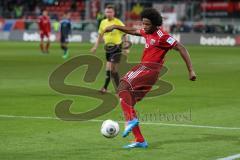 2. BL 2014 - FC Ingolstadt 04 - 1860 München - 2:0 - Caiuby Francisco da Silva (31) zieht ab, drüber