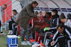 2. BL - Saison 2013/2014 - FC Ingolstadt 04 - SC Paderborn - Cheftrainer Ralph Hasenhüttl vor dem Spiel