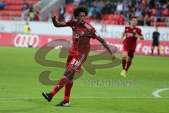 2. BL - FC Ingolstadt 04 - DSC Armenia Bielefeld - 3:2 - Tor Jubel Caiuby Francisco da Silva (31) zum 3:2 Treffer