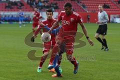 2. BL - Saison 2013/2014 - FC Ingolstadt 04 - VfL Bochum - Collin Quaner (11) am Ball
