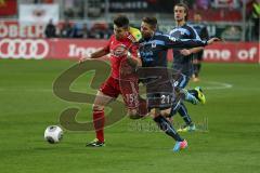 2. BL 2014 - FC Ingolstadt 04 - 1860 München - 2:0 - Danilo Soares Teodoro (15) mitte im Angriff