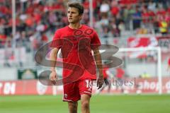 2. BL - FC Ingolstadt 04 - DSC Arminia Bielefeld - 3:2 - Andreas Buchner (16) vor dem Spiel