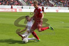 2. BL - FC Ingolstadt 04 - FC St. Pauli - 1:2 - stürmt zum Tor Philipp Hofmann (28)
