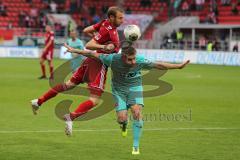 2. BL - FC Ingolstadt 04 - Fortuna Düsseldorf - 1:2 - Kampf um den Ball, Moritz Hartmann (9) links