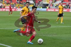 2. BL - FC Ingolstadt 04 - Dynamo Dresden - Saison 2013/2014 - Alfredo Morales (6)