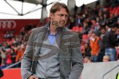 2. BL - FC Ingolstadt 04 - Fortuna Düsseldorf - 1:2 -  vor seinem ersten Spiel Cheftrainer Ralph Hasenhüttl