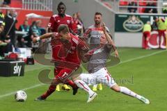 2. BL - FC Ingolstadt 04 - 1.FC Union Berlin 0:1 - Manuel Schäffler (17) gegen Patrick  Kohlmann