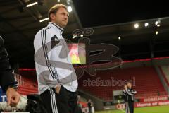 2. BL - FC Ingolstadt 04 - VfR Aalen 2:0 - Cheftrainer Ralph Hasenhüttl vor dem Spiel