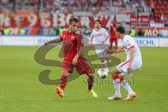 2. BL - FC Ingolstadt 04 - 1. FC Köln - 2014 - Ralph Gunesch (26) kommentiert bei den Taubstummen