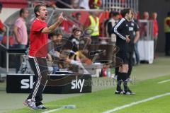 2. BL - FC Ingolstadt 04 - DSC Armenia Bielefeld - 3:2 - Cheftrainer Marco Kurz kurz vor Spielende