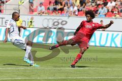 2. BL - FC Ingolstadt 04 - Karlsruher SC - 0:2 - Caiuby Francisco da Silva (31) mit Drehschuß knapp übers Tor