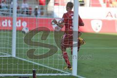 2. BL - FC Ingolstadt 04 - Erzgebirge Aue - 1:2 -  Manuel Schäffler (17) knapp vorbei am leeren Tor