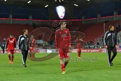 2. BL - Saison 2013/2014 - FC Ingolstadt 04 - SC Paderborn - Niederlage Enttäuschung Pascal Groß (20)