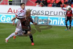 FC Ingolstadt 04 - FC Energie Cottbus - Hofmann Philipp (#28 FC Ingolstadt) zum Treffer zum 2:0 - Foto: Jürgen Meyer