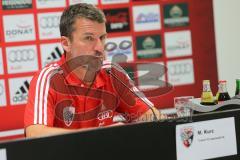 2. BL - FC Ingolstadt 04 - Erzgebirge Aue - 1:2 - Pressekonferenz Cheftrainer Marco Kurz