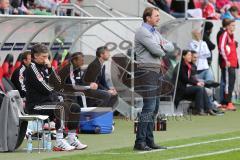 2. BL - FC Ingolstadt 04 - Fortuna Düsseldorf - 1:2 - Cheftrainer Ralph Hasenhüttl am Spielfeldrand