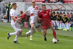 2. BL - FC Ingolstadt 04 - FC St. Pauli - 1:2 - In Bedrängnis Christian Eigler (18)