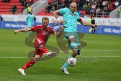 2. BL - FC Ingolstadt 04 - Fortuna Düsseldorf - 1:2 - Moritz Hartmann (9) zielt aufs Tor