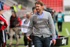 2. BL - FC Ingolstadt 04 - Fortuna Düsseldorf - 1:2 - Cheftrainer Ralph Hasenhüttl nach der Pause