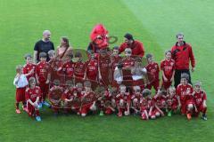 2. BL - FC Ingolstadt 04 - 1. FC Köln - 2014 - Einlaufkids