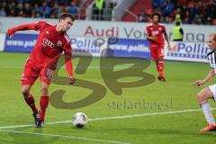 2. BL - FC Ingolstadt 04 - VfR Aalen 2:0 - Christian Eigler (18) versucht mit der Hacke zum Tor, knapp daneben