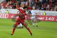 2. BL - FC Ingolstadt 04 - DSC Armenia Bielefeld - 3:2 - Tor Jubel Caiuby Francisco da Silva (31) zum 3:2 Treffer