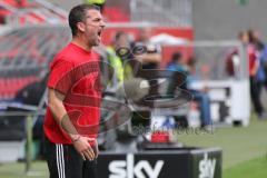 2. BL - FC Ingolstadt 04 - 1.FC Union Berlin 0:1 - Cheftrainer Marco Kurz regt sich auf