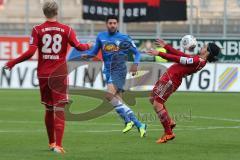 2. BL - Saison 2013/2014 - FC Ingolstadt 04 - VfL Bochum - Almog Cohen (36) nimmt den Ball an