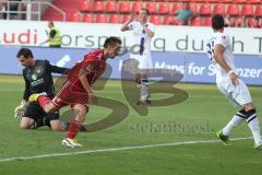 2. BL - FC Ingolstadt 04 - Erzgebirge Aue - 1:2 -  Karl-Heinz Lappe (25) trifft zum 1:2 Anschluß Tor Jubel